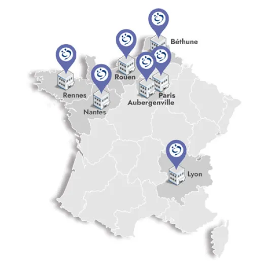 Nos cliniques relais Bilan de santé