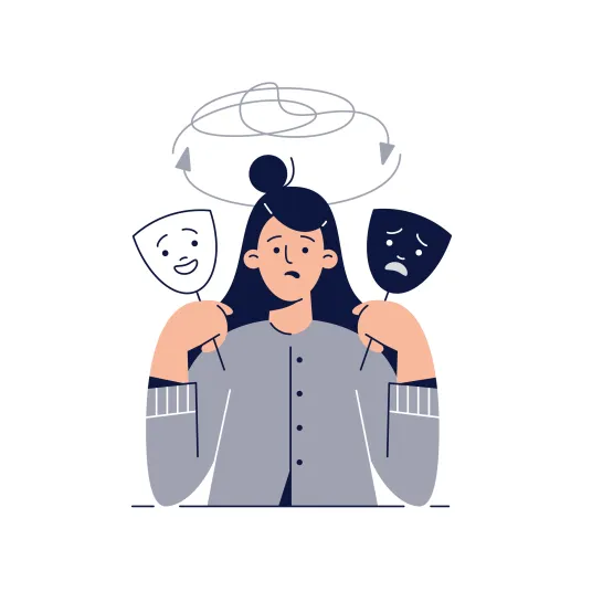 Représentation visuelle des troubles bipolaires - Groupe Vivalto Santé