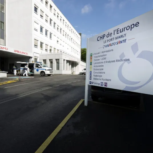 Entrée du CHP de l'Europe