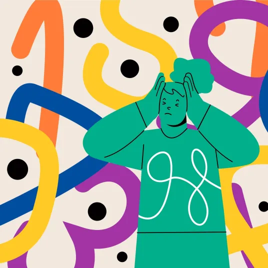 Représentation visuelle des troubles obsessionnels compulsifs - Groupe Vivalto Santé