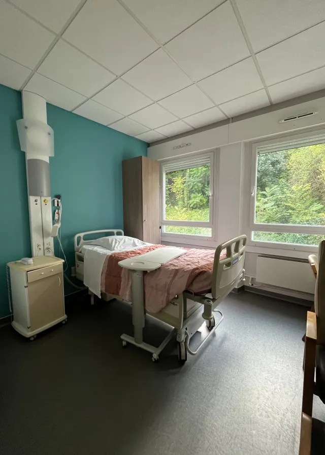 Chambre individuelle au CHP de l'Europe