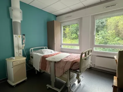 Chambre individuelle au CHP de l'Europe