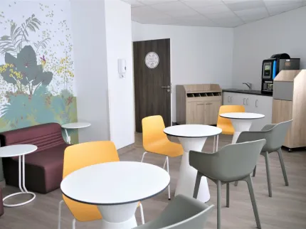 Salle de collation bloc fast-track