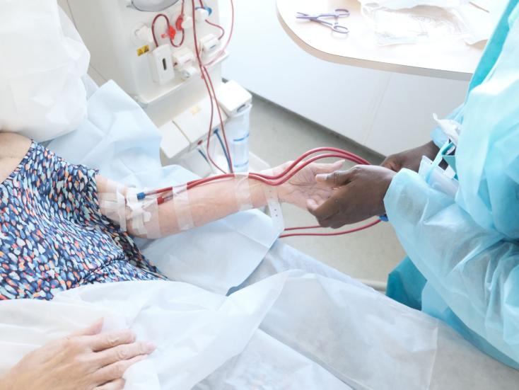 Patiente dyalisée