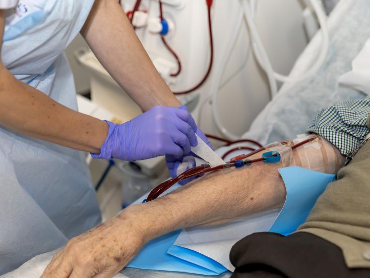 Infirmière en dialyse