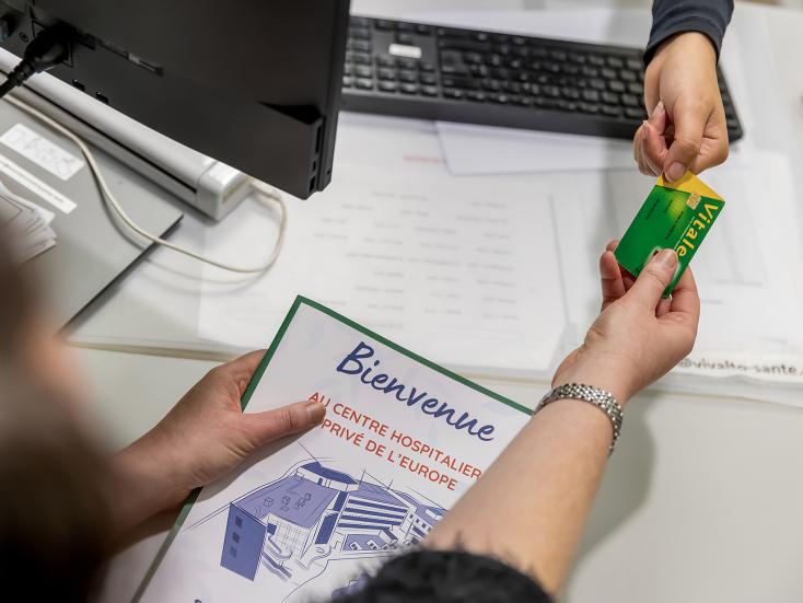 Admission avant votre intervention