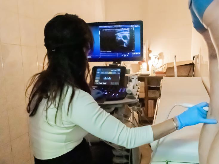 Echodoppler avec un médecin Angiologue