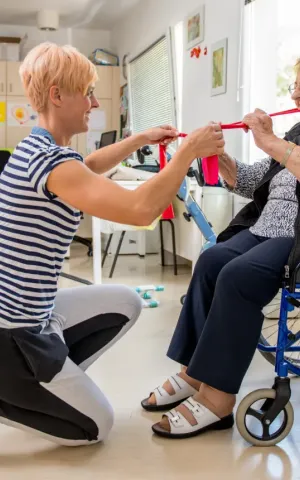 Médecine physique et de réadaptation à la Clinique de la Côte d'Emeraude 