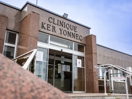 Façade de la clinique Ker Yonnec à Champigny-sur-Yonne