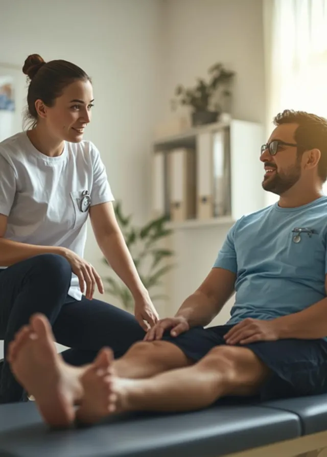 Consultation de kinésithérapie - Clinique du Sport Bordeaux Mérignac