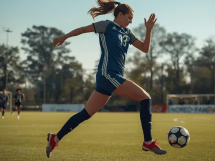 Photo du footballeuse