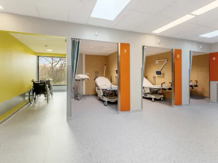 Photo de l'espace ambulatoire de la clinique du sport