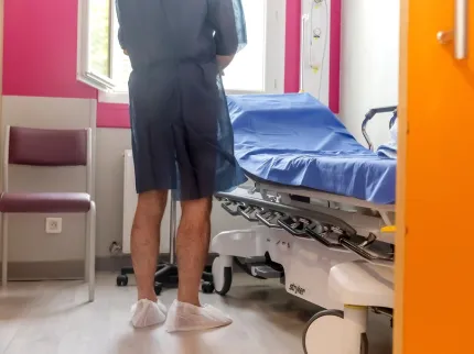 Patient en box ambulatoire