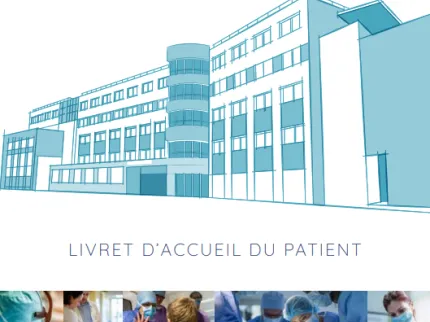Couverture du livret d'accueil de l'Hopital Privé de l'Artois