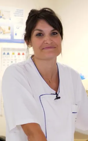 Aurélie, infirmière