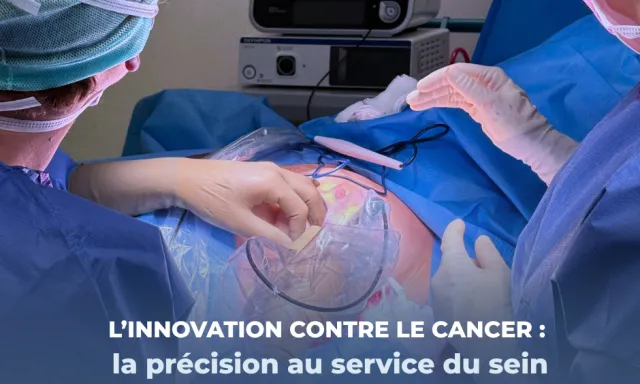 Matériel de repérage en situation au bloc opératoire