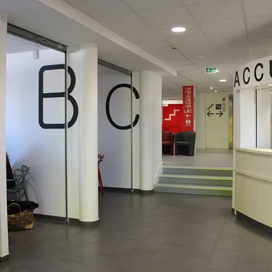 hall d'accueil