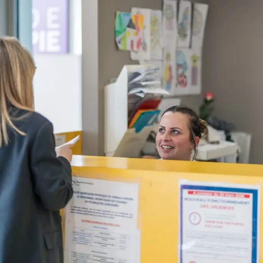 Visites et accompagnants à l'Hôpital Privé de L'Eure