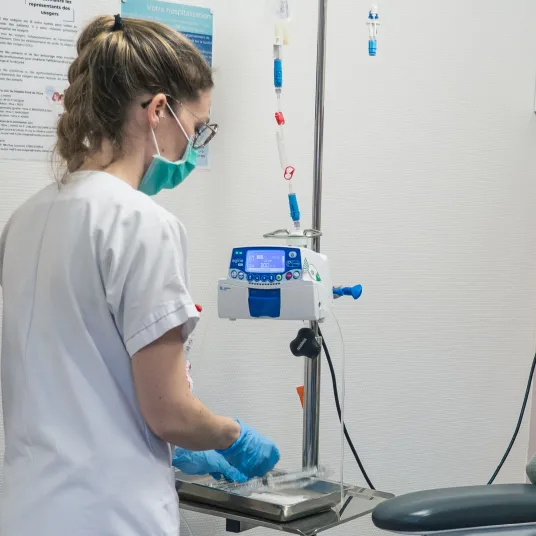 La chimiothérapie à l'Hôpital Privé de l'Eure