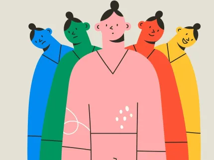 Représentation visuelle des troubles de la personnalité, roupe Vivalto Santé