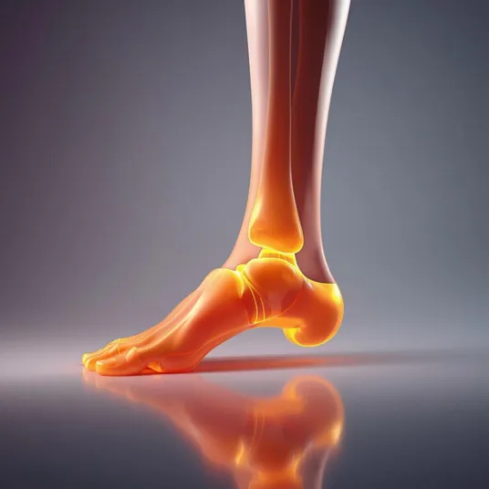 Représentation visuelle de la cheville - Clinique du Sport Bordeaux Mérignac