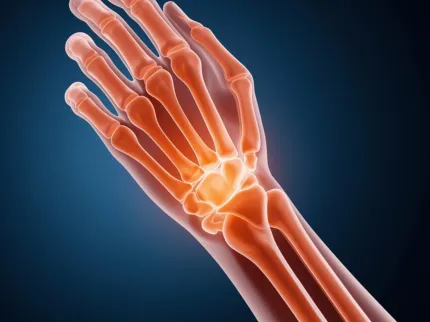 Représentation visuelle d'une main de coté, Clinique du Sport Bordeaux-Mérignac