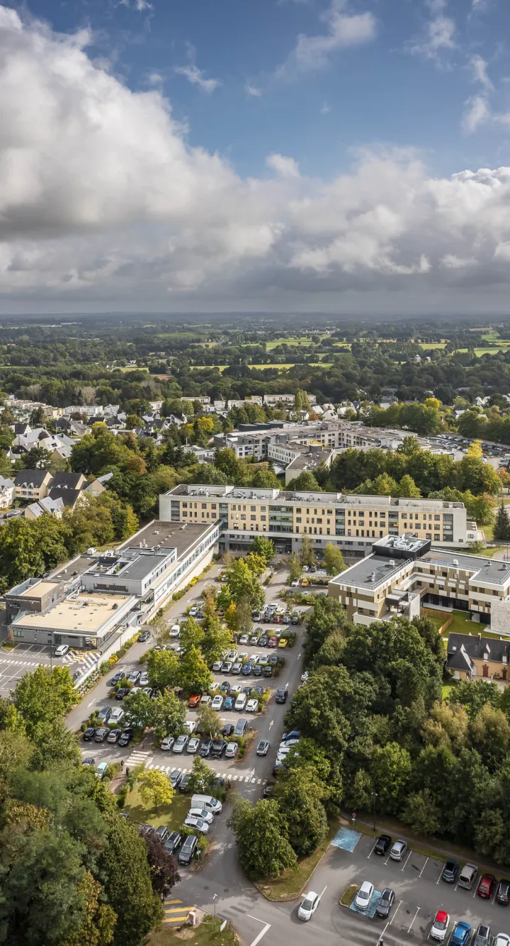 Vue du ciel d'HPR Saint-Grégoire