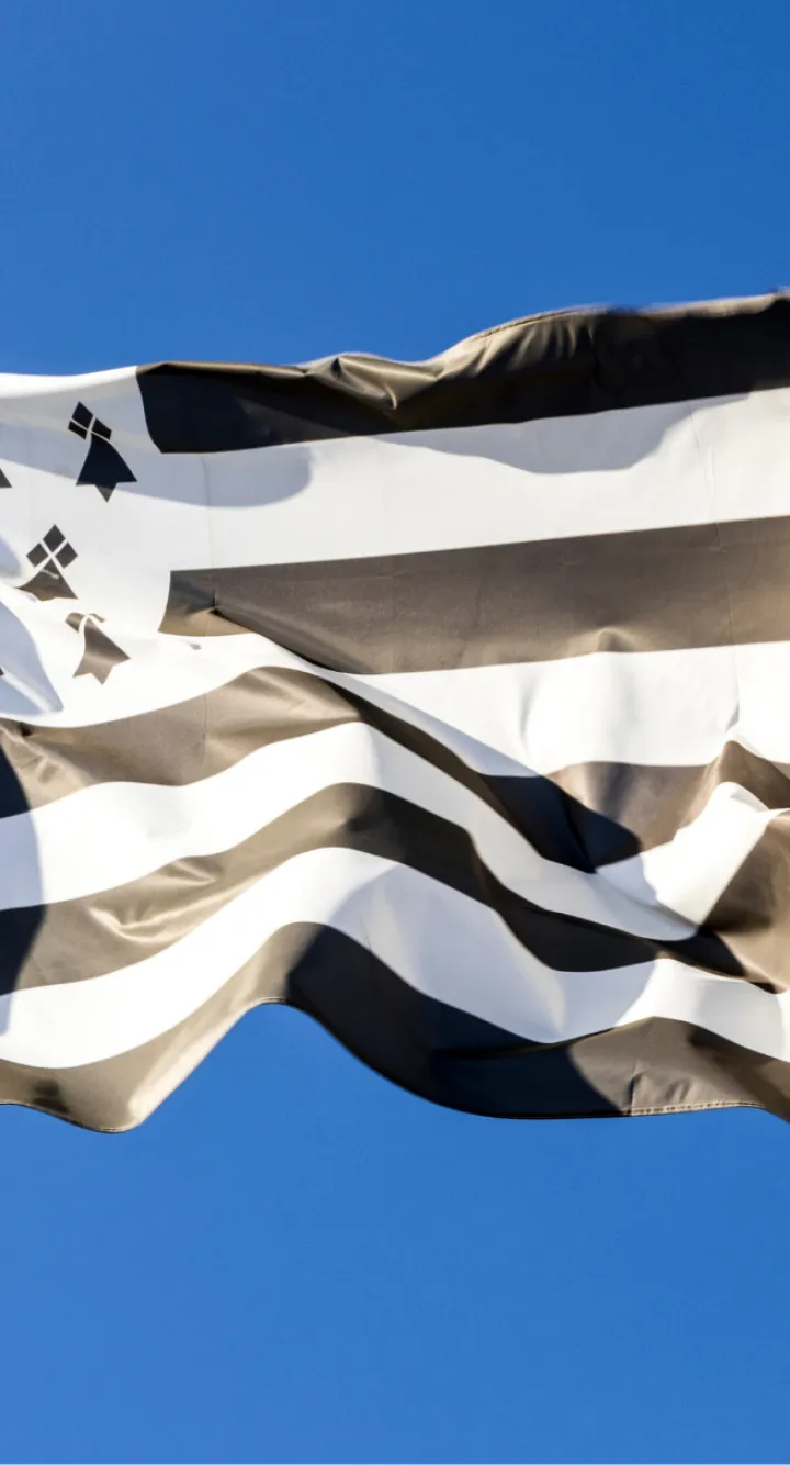 Drapeau de la bretagne