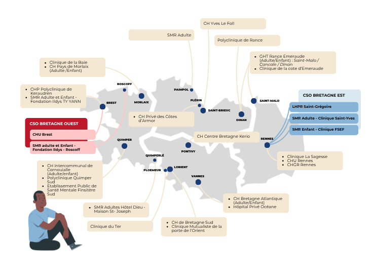 Cartographie CSO - Adultes