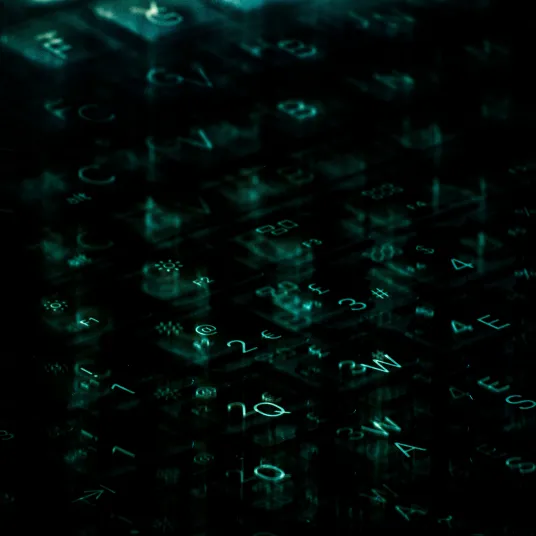 Image représentant les données partagées et l'importance de la confidentialité de ses données.