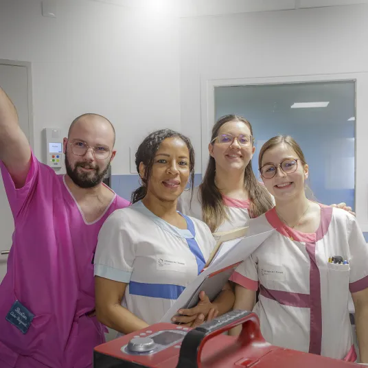 équipe de soignants