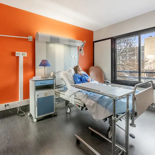 Chambre particulière Clinique de l'Europe
