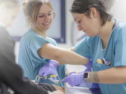 Infirmières aux urgences 