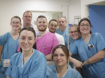 équipe soignante des urgences