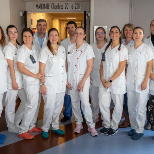 équipe médicale et soignante