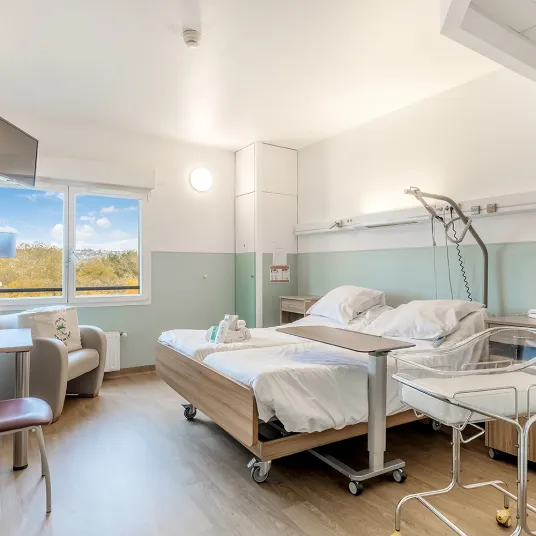 Chambre particulière maternité