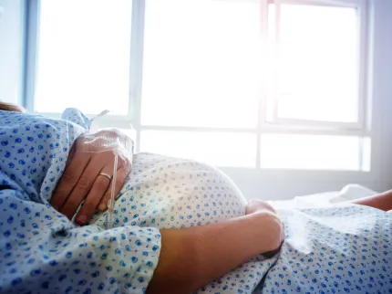 femme enceinte hospitalisée