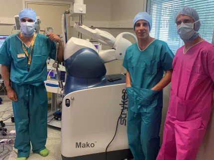 Focus sur Rouen chirurgie robotique orthopédie