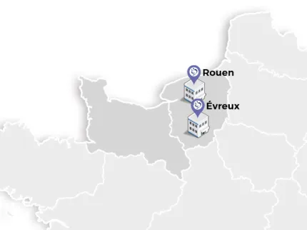 Bilans de santé : carte Normandie