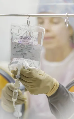 Poche de chimiothérapie