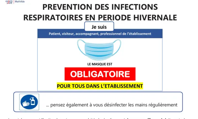 port du masque obligatoire
