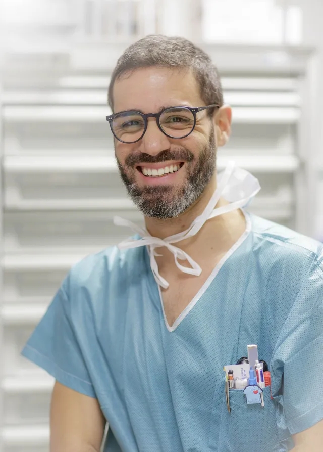 soignant des urgences 