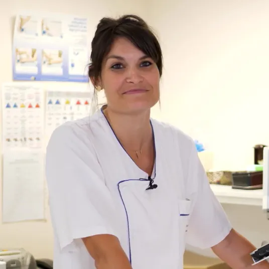 Aurélie, infirmière