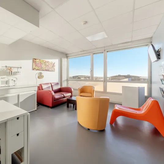 Chambre premium du Pôle Santé Léonard de Vinci