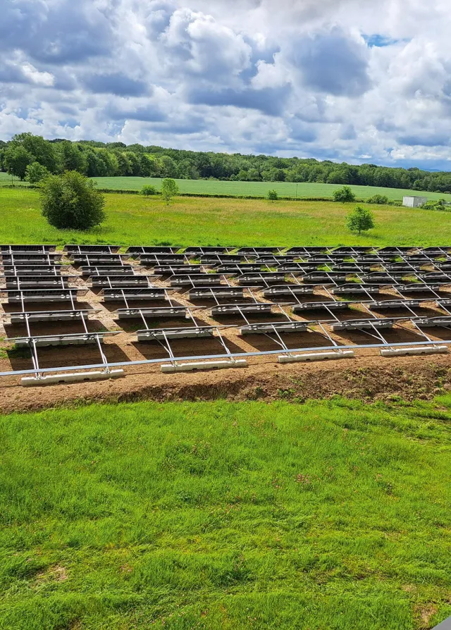 Panneaux photovoltaïques à Dracy-le-Fort