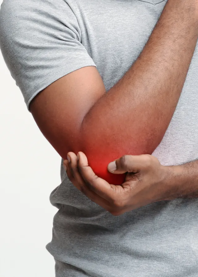 Douleur articulaire an niveau du coude