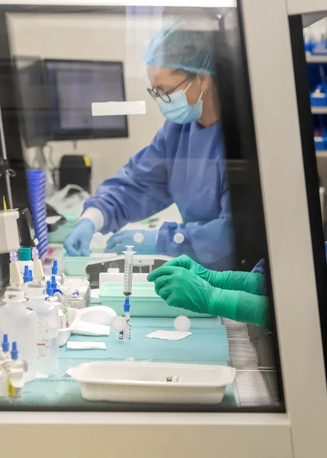 Préparation d'un traitement de chimiothérapie