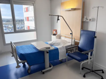 Chambre standard au Pôle Santé Léonard de Vinci
