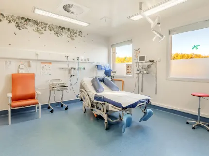 Salle de pré-travail Pôle Santé Léonard de Vinci