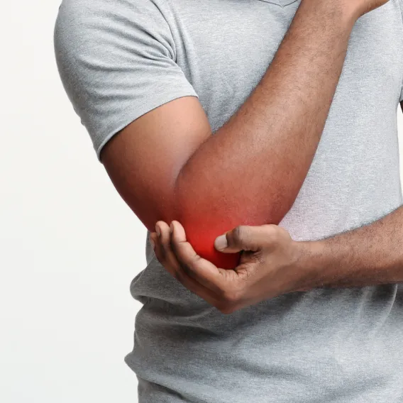 Douleur articulaire an niveau du coude